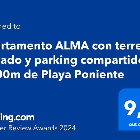 Apartamento Alma Con Terreno Privado Y Parking Compartido - A 800M De Playa Poniente Benidorm Exteriér fotografie