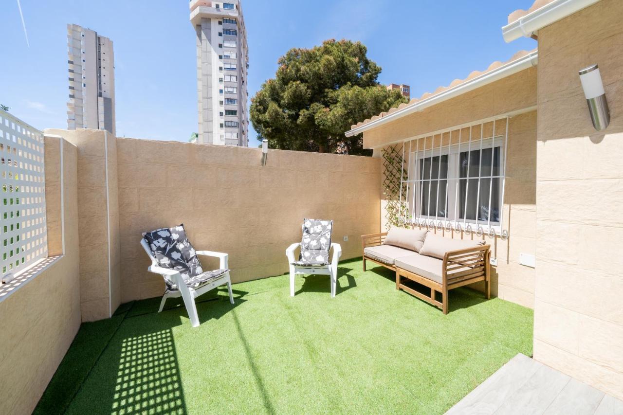 Apartamento Alma Con Terreno Privado Y Parking Compartido - A 800M De Playa Poniente Benidorm Exteriér fotografie