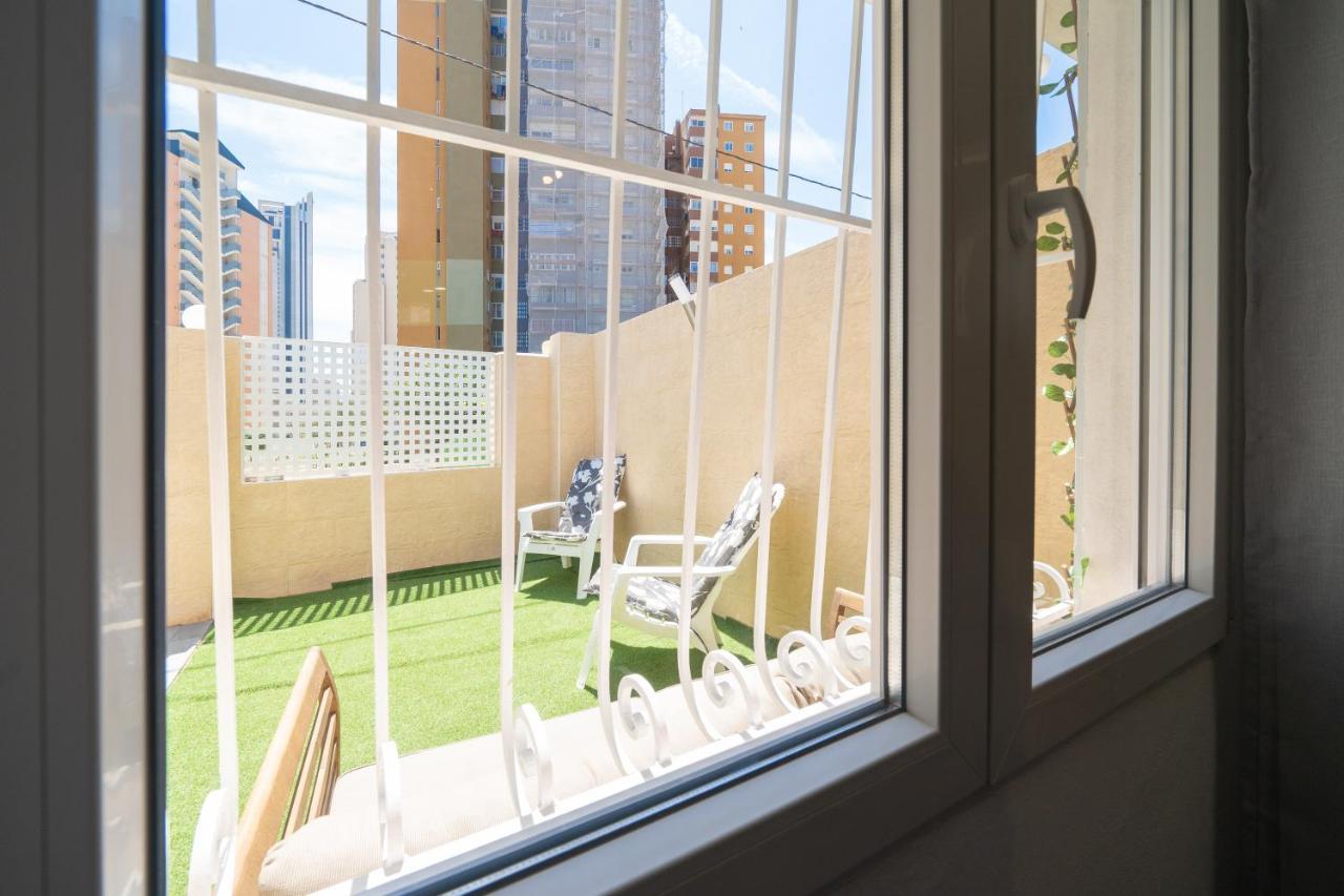 Apartamento Alma Con Terreno Privado Y Parking Compartido - A 800M De Playa Poniente Benidorm Exteriér fotografie